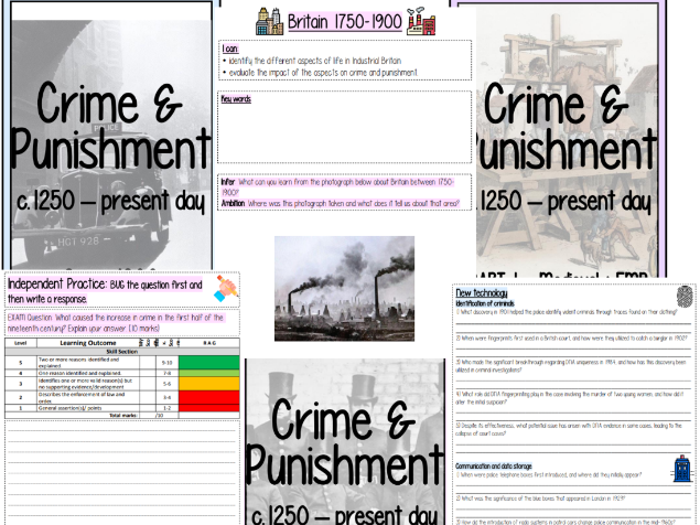 OCR B History Crime and Punishment Content Delivery Booklet