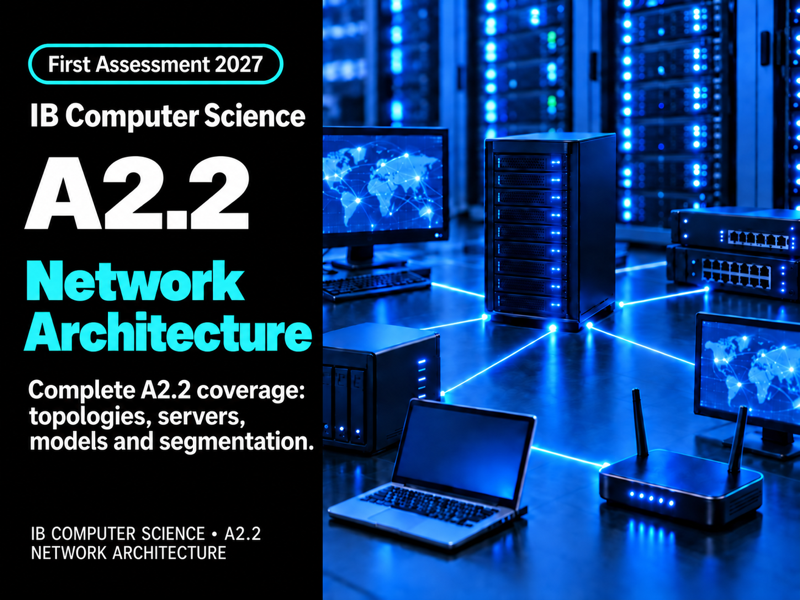 IB Computer Science A2.2 Network Architecture