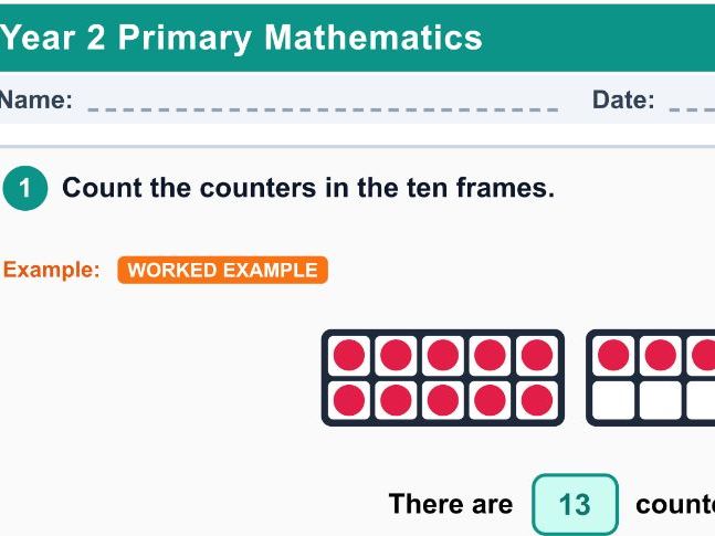 Year 2 Place value booklet