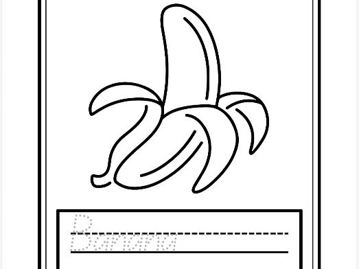 Alphabet Handwriting and Colouring Book