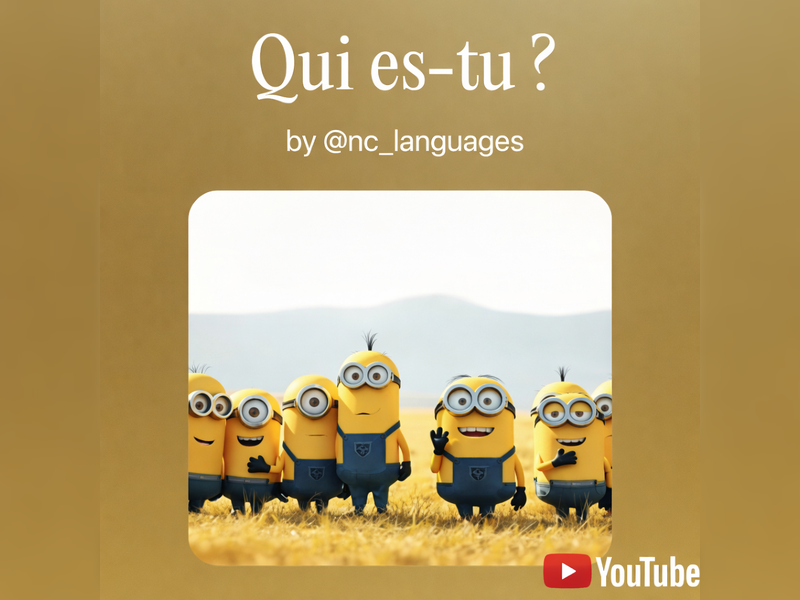 05. FRENCH SONG Year 7. Unit 5: Qui es-tu (Lyrics, Worksheet and Answer key)