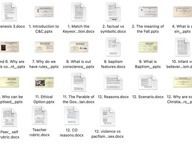 Catholic RED Year8 Creation and Covenant