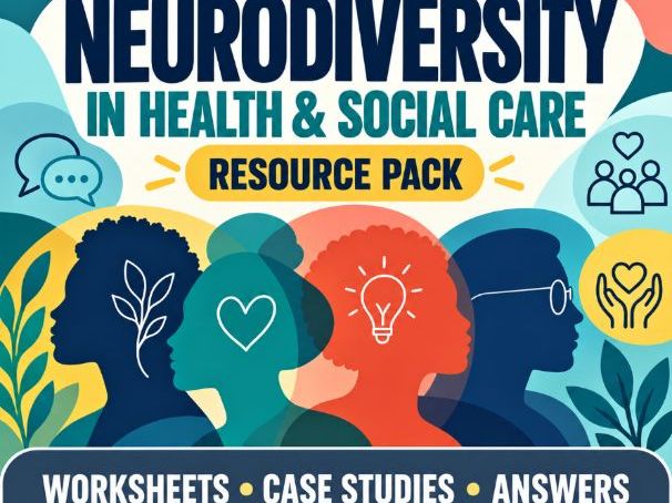 Neurodiversity in Health & Social Care – Neurodiversity Celebration Week Resource Pack (L2–3)