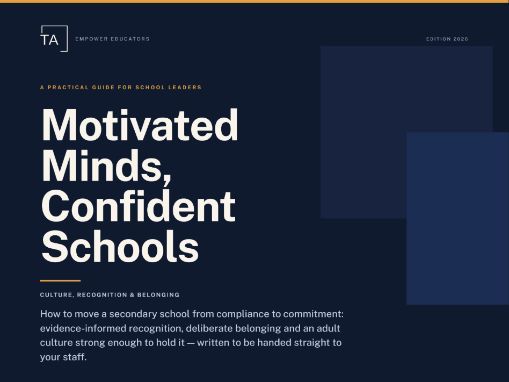 School Culture and Recognition Handbook