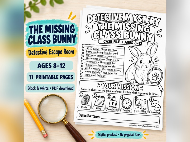 The Missing Class Bunny Escape Room