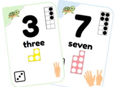 0–10 Number Representation Cards | EYFS & KS1 Maths Display | PDF