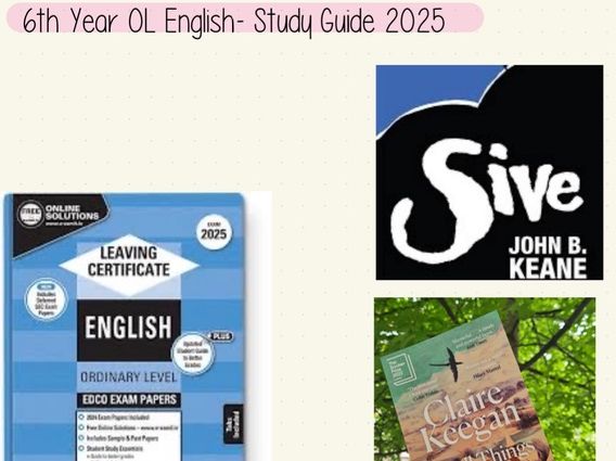 Leaving Cert OL Guide 2025 | Teaching Resources