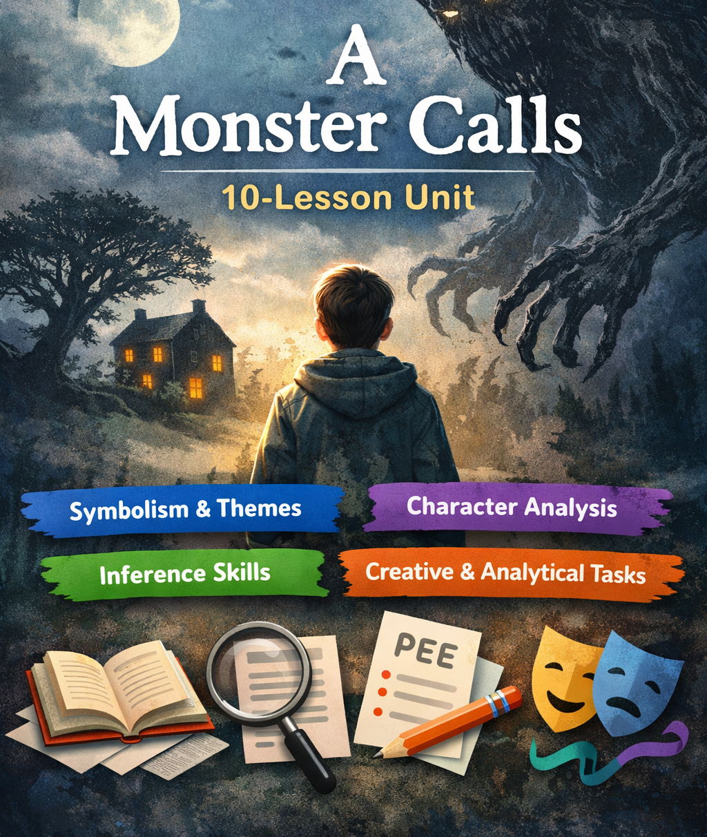 A Monster Calls – Full 10‑Lesson Scheme of Work (Complete Bundle)