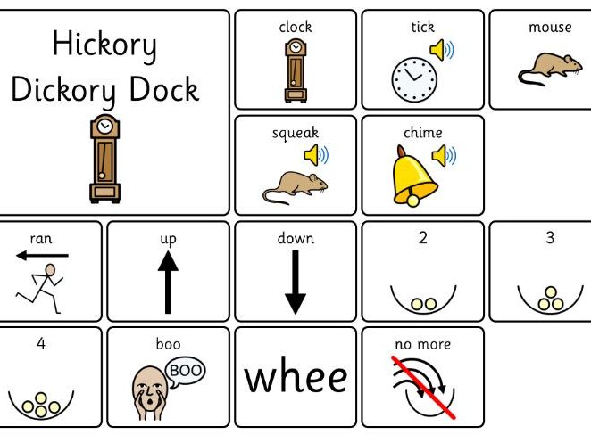 Nursery Rhyme Social Story Widgets (P2)