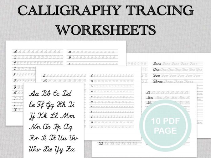 Cursive Calligraphy & Handwriting