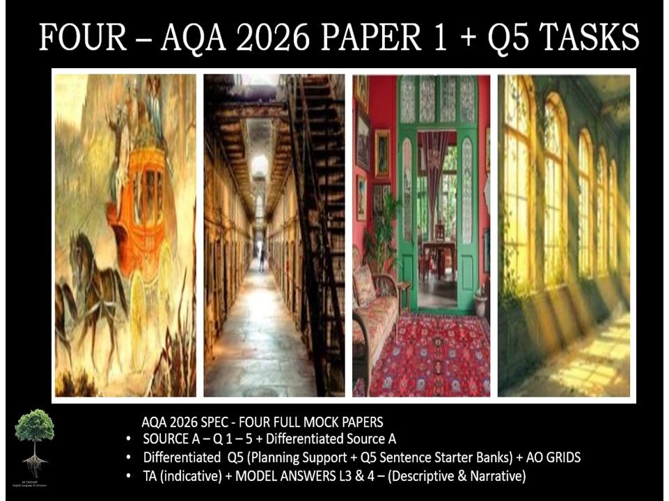 FOUR - PAPER 1 | 2026 FULL MOCKS | Q5 TASKS