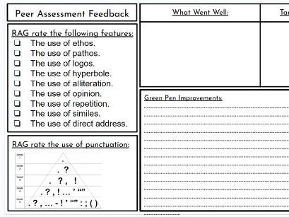 Editable Peer Feedback