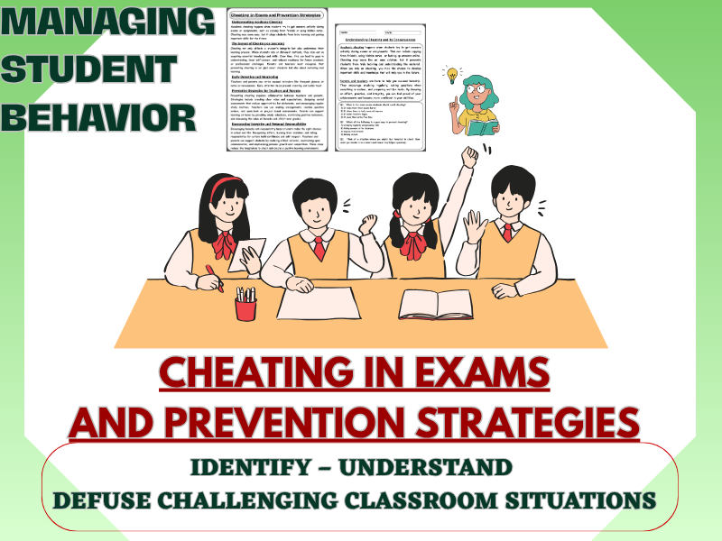 Cheating in Exams and Prevention Strategies: A Complete Guide for Teachers, Parents, and Students.