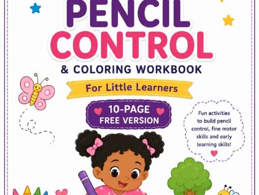 Free 10-Page Pencil Control Worksheet | Early Years
