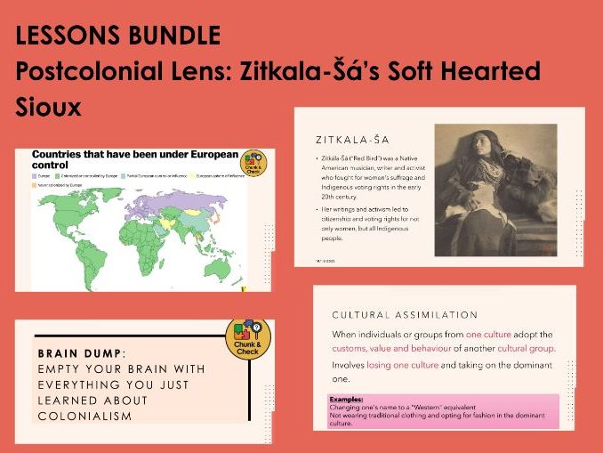 Postcolonial Lens: Zitkala-Ša's Soft Hearted Sioux Series of Lessons