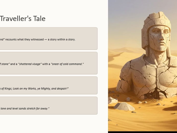 Ozymandias by Percy Bysshe Shelley