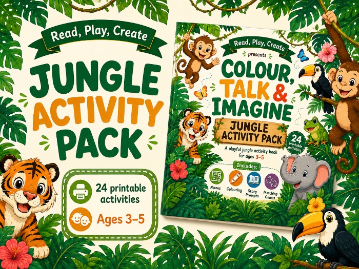 Jungle Activity Pack | EYFS and Reception Printable Activities | Ages 3–5