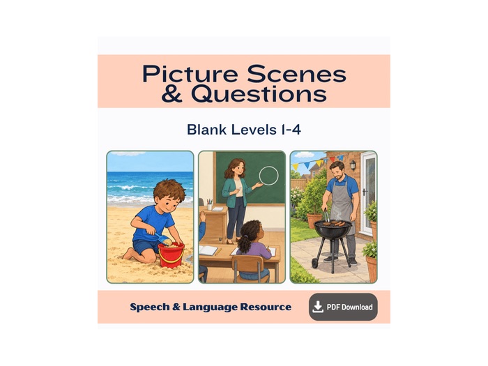 Answering Questions- Blank Levels 1-4 with Scenarios