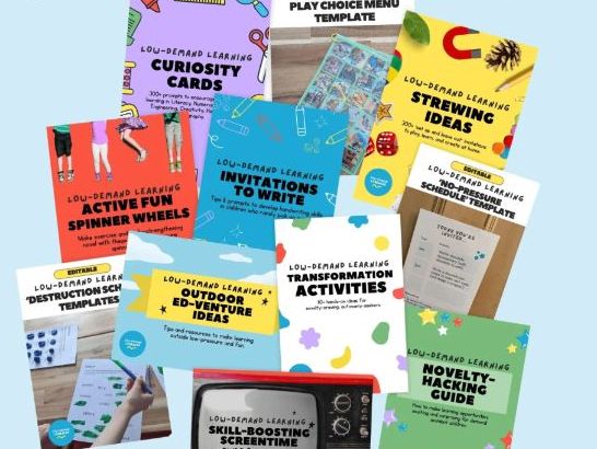 PDA Friendly Home Learning Resources Pack [SEND, Home Education, Home Learning]