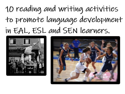 Language development activities for EAL and ESL learners at early stages. May also suit SEN classes.
