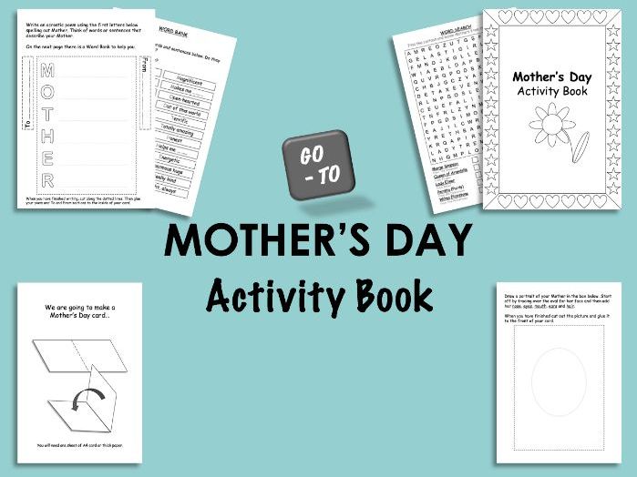 Mother's Day Activity Book