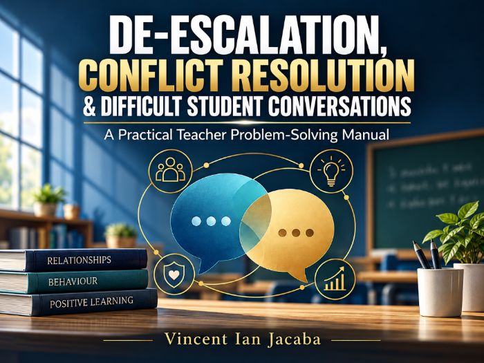 best TES title for this De-Escalation & Conflict Resolution: Behaviour Management Teacher Manual