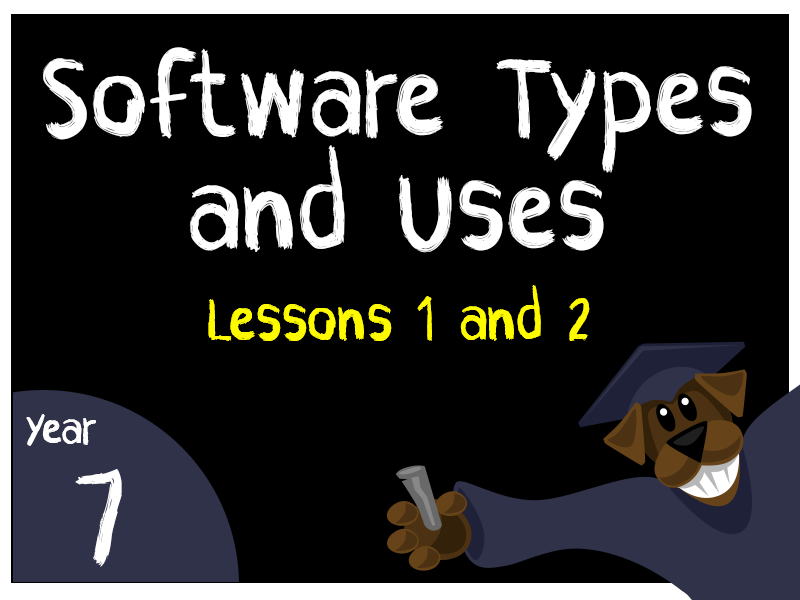Software Types and Uses - 2 Lessons | Teaching Resources