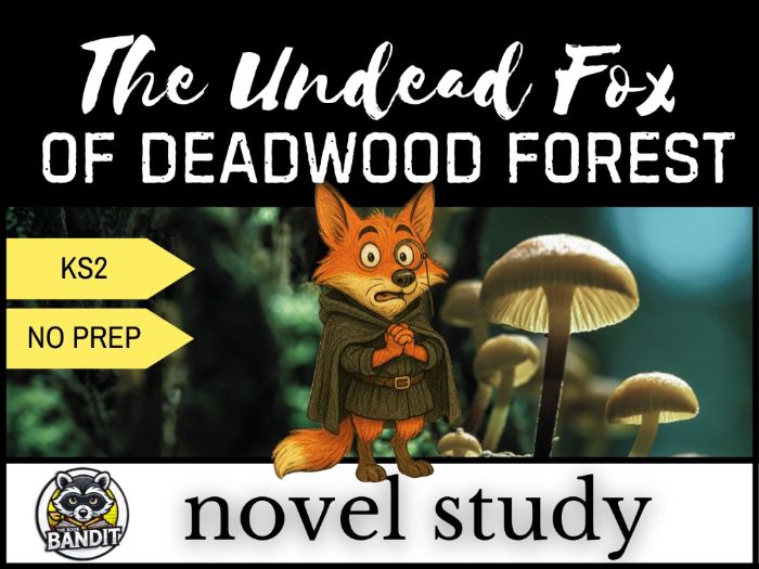 THE UNDEAD FOX OF DEADWOOD FOREST Novel Study