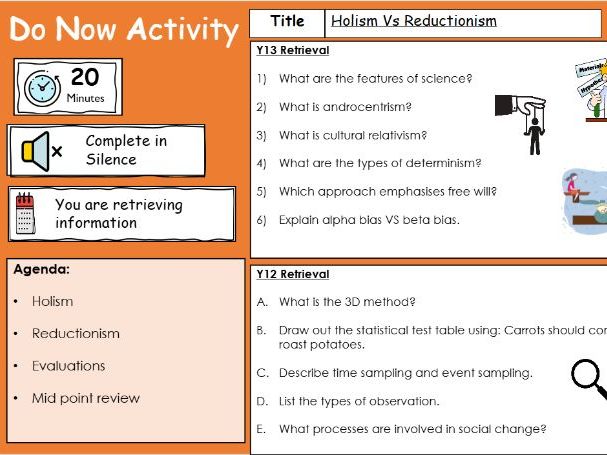 AQA A-Level Psychology Issues & Debates Complete Lesson Bundle | PowerPoints & Activities