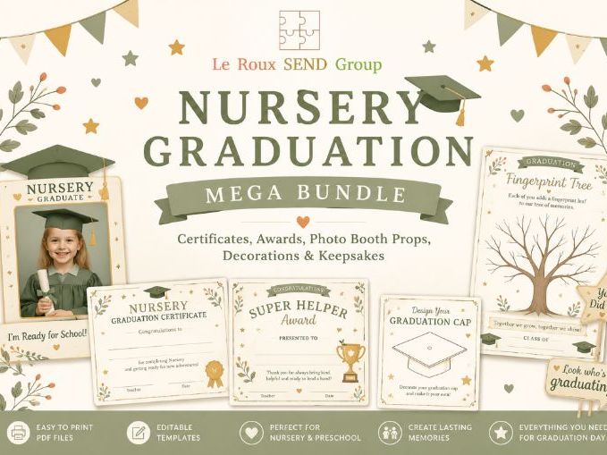 Nursery Graduation Celebration Bundle