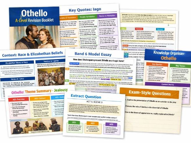 Othello A‑Level Complete Revision Booklet