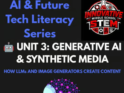 Generative AI LLMs & Deepfakes STEM Pack