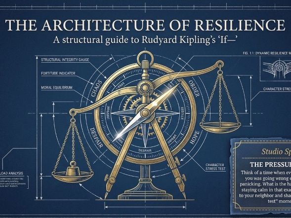 If— by Rudyard Kipling | Poem Analysis Deck | Years 7-9 | Discussion-Based