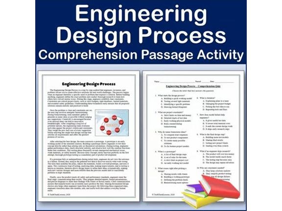 Engineering Design Process | Reading Comprehension Passage & Activity