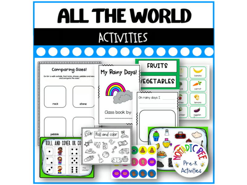 All the World Book Activities