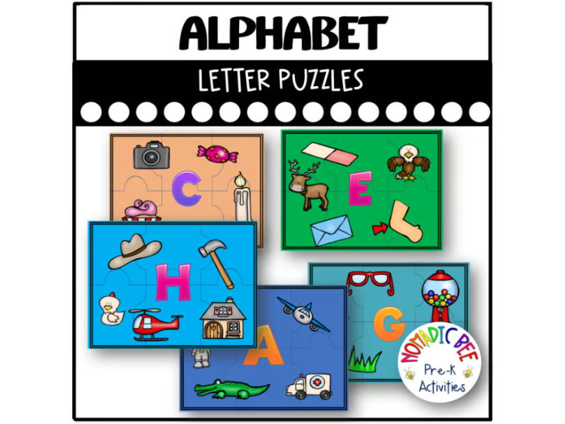 Alphabet Letter Puzzles