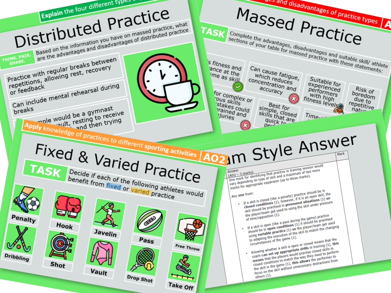 3. Types of Practice