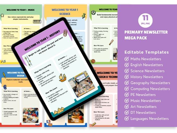 History Primary Curriculum Overview Pack Y1-Y6