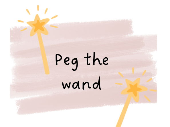 Peg the wand