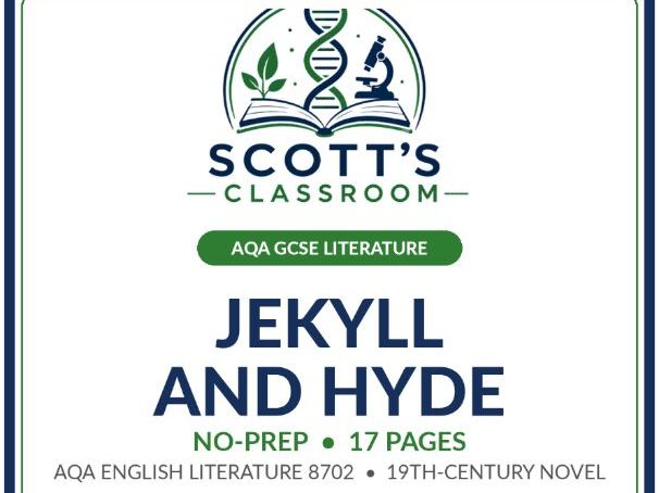 Jekyll and Hyde GCSE Revision Workbook