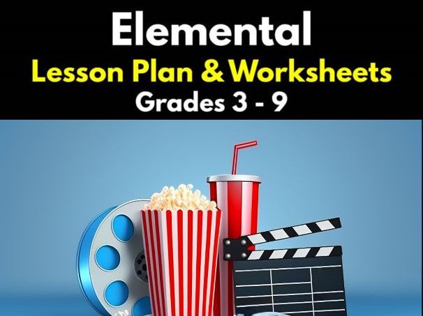 'Elemental' Lesson Plan & Worksheets | Grades 3 - 9