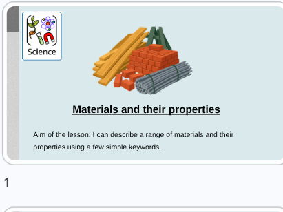 Science - Materials and Their Properties