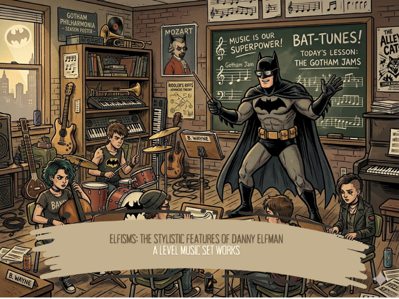 Elfmanisms: The Stylistic Features Of Danny Elfman (A Level Music Set Works)