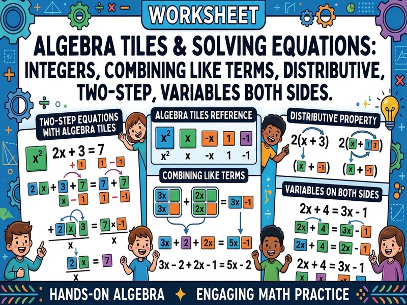 Algebra Tiles & Solving Equations