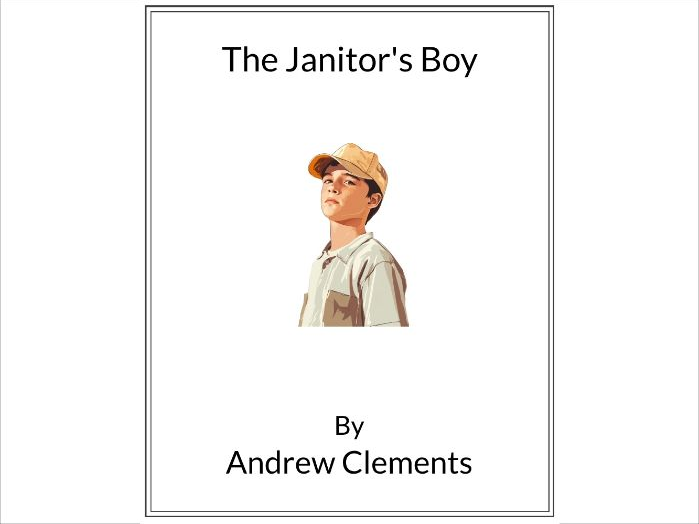 The Janitor's Boy by Andrew Clements - (Lesson Plan)