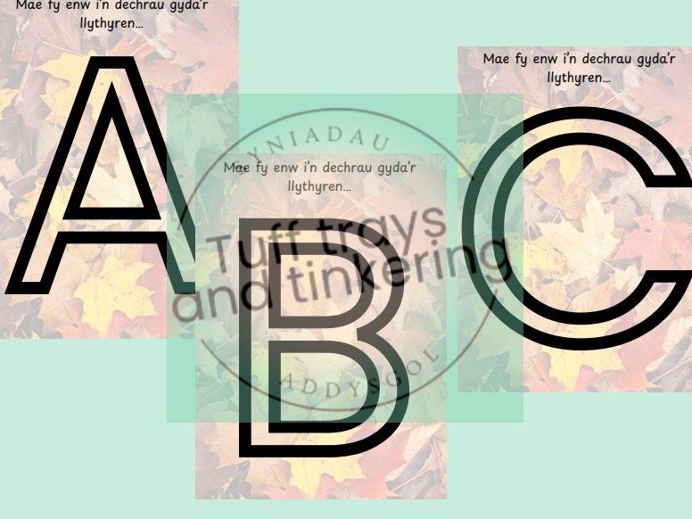 my name begins with enw forest school early years foundation phase