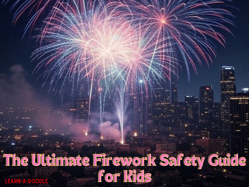 The Ultimate Firework Safety Guide for Kids, Bright Lights, Safe Nights!