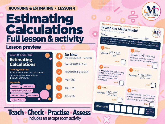 Estimating | Lesson & Activity