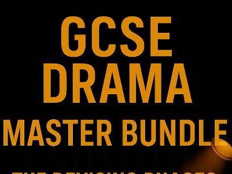 **GCSE Drama – The Master Collection AQA • OCR • Edexcel Aligned | Complete System**