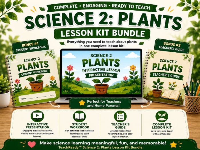 TeachReady™ Science 2: Plants Lesson Kit